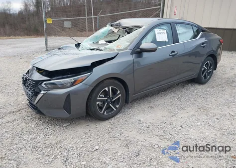 2025 Nissan Sentra Sv из США, поврежденный, VIN 3N1AB8CV8SY410979